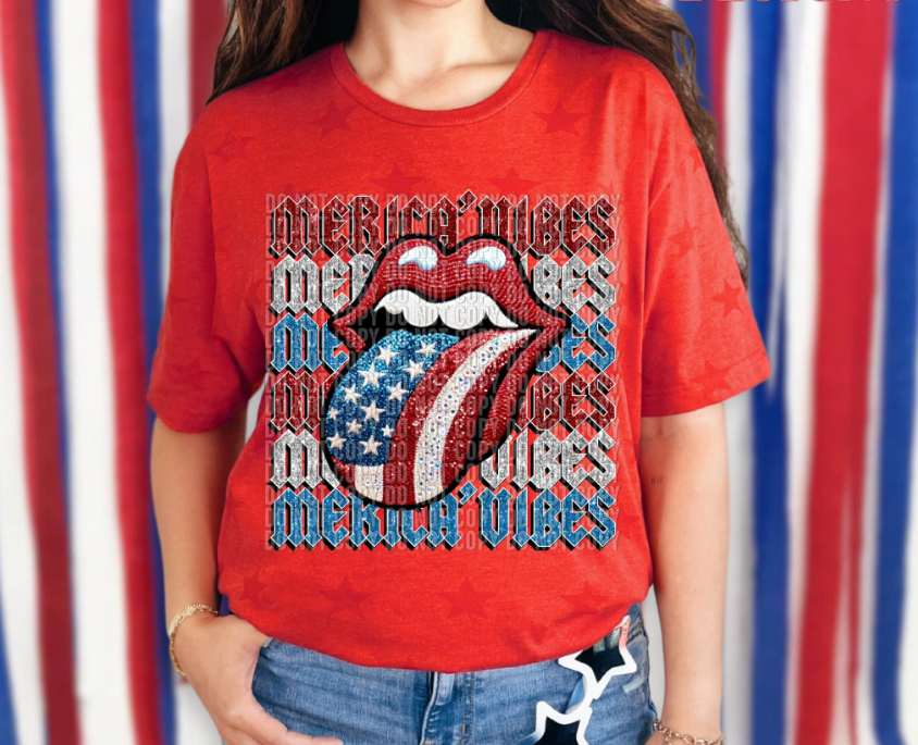 Merica' Vibes Tounge